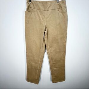 NWT Slim-Sation for Appleseeds Narrow Leg Pull On Pant Corduroy 6P
